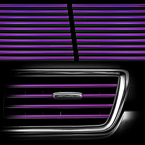 Hadwoer 20Pcs Car Auto Air Conditioner Vent Outlet Trim Strip Hadwoer 20Pcs Car Auto Air Conditioner Vent Outlet Trim Strip