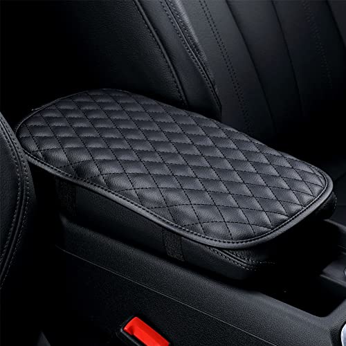 ESKONKE Basic Auto Center Console Cover Car Armrest Cover Waterproof Leather Cushion Pad Protector Universal Car Decor Accessories ESKONKE Basic Auto Center Console Cover Car Armrest Cover Waterproof Leather Cushion Pad Protector Universal Car Decor Accessories