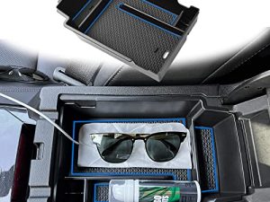 TACOBRO Blazer Center Console Organizer Compatible with Chevrolet/Chevy Blazer 2019 2020 2021 2022 2023 Accessories