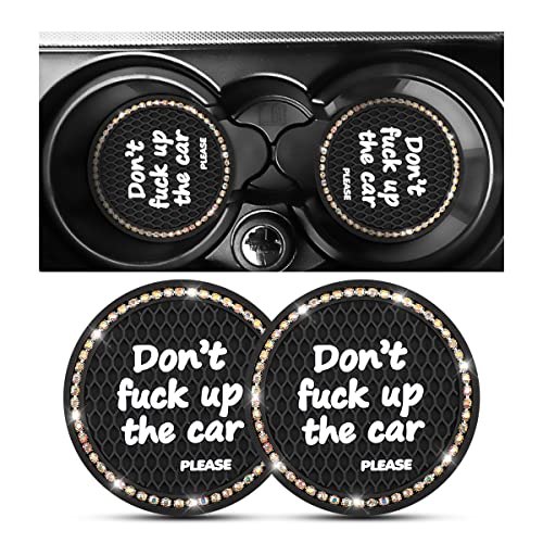 2 Pack Bling Car Coasters for Cup Holder 2 Pack Bling Car Coasters for Cup Holder