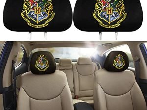 WOKEZ 2 Pack Car Seat Head Rest Covers for Harry Potter