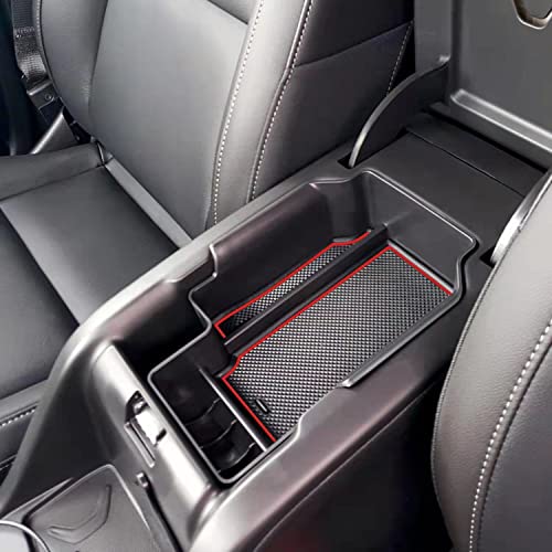 JDMCAR Compatible with Center Console Tray Chevy Colorado/GMC Canyon Accessories 2015-2020 2021 2022 - Red Trim JDMCAR Compatible with Center Console Tray Chevy Colorado/GMC Canyon Accessories 2015-2020 2021 2022 - Red Trim