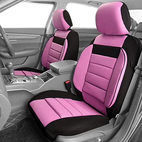 CAR PASS 6PCS 3D Foam Cushion Back Support Universal Fit Elegance Two Front Car Seat Covers CAR PASS 6PCS 3D Foam Cushion Back Support Universal Fit Elegance Two Front Car Seat Covers