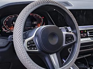 Amiss Car Stretch Elastic Steering Wheel Cover