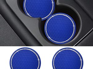 Universal Vehicle Bling Travel Auto Cup Holder Insert Coasters