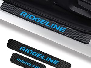 4Pcs Car Door Sill Protector for Honda Ridgeline Accessories Fit for Ridgeline 2005-2021
