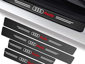 Car Door Sill Protector for Audi A1 A3 RS3 A4 A5 A6 A7 RS7 A8 Q3 Q5 Q7 R8 Class S Series