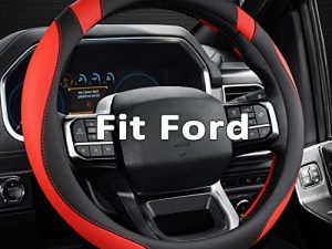 West Llama Customized Auto Car Steering Wheel Cover for Ford F-150