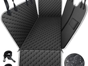 Mancro Dog Car Seat Cover for Back Seat
