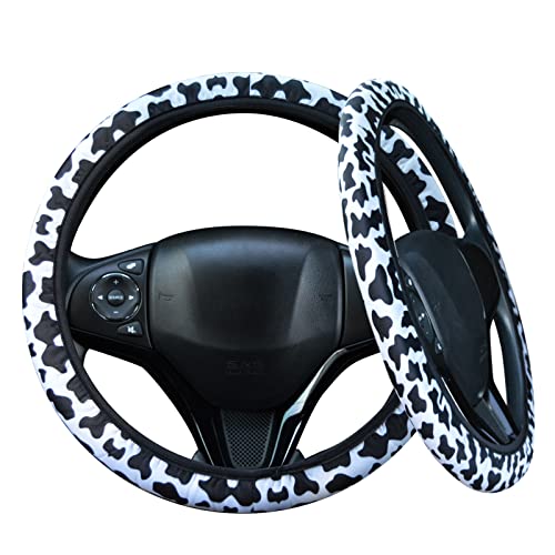 Cow Print Steering Wheel Cover Universal Cow Car Steering Wheel Covers Non Slip Car Wrap Cover for Adults Universal Fit 15 Inch Auto Wheel Cover Cow Print Steering Wheel Cover Universal Cow Car Steering Wheel Covers Non Slip Car Wrap Cover for Adults Universal Fit 15 Inch Auto Wheel Cover