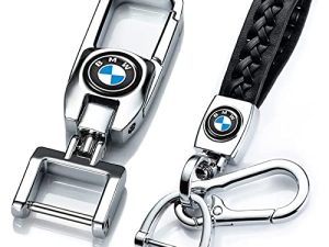 Leather Car Keychain for
