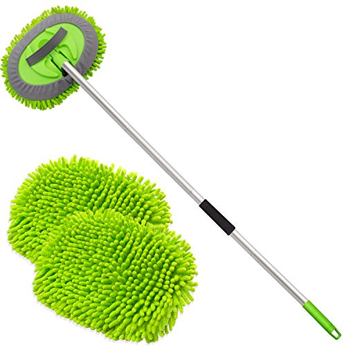 anngrowy 62" Microfiber Car Wash Brush Mop Kit Mitt Sponge with Long Handle Car Cleaning Supplies Kit Duster Washing Car Tools Accessories anngrowy 62" Microfiber Car Wash Brush Mop Kit Mitt Sponge with Long Handle Car Cleaning Supplies Kit Duster Washing Car Tools Accessories