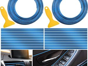 32 Feet Car Interior Moulding Trim and 20 Car Air Conditioner Vent Outlet Trim