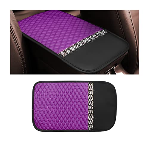 Bling Leather Car Center Console Cover Bling Leather Car Center Console Cover