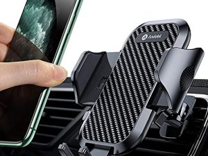 andobil Car Phone Holder Mount [2022 Upgraded] Smartphone Air Vent Holder Easy Clamp Hands-Free Compatible with iPhone 11 12 13 14 Pro Max 6 7 8 X XR XS SE Samsung Galaxy S22/S21/S20+/S10/S9/Note 20