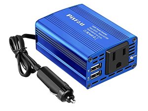 150W Car Power Inverter DC 12V to 110V AC Converter with 3.1A Dual USB Power inverters for Vehicles