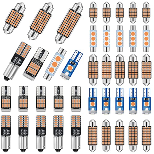 42 Pieces Interior Car Lights LED Dome Light 28 mm 31 mm 36 mm 41 mm BA9S T5 T10 LED Bulb Kit LED Dome Light for Car Interiors Map Dome Trunk Cargo Door Courtesy License Plate Light (Purple) 42 Pieces Interior Car Lights LED Dome Light 28 mm 31 mm 36 mm 41 mm BA9S T5 T10 LED Bulb Kit LED Dome Light for Car Interiors Map Dome Trunk Cargo Door Courtesy License Plate Light (Purple)