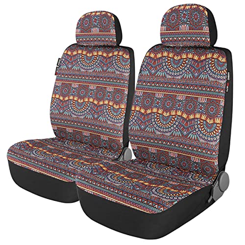 P&J Baja Blanket Car Seat Covers Magic Boho Designs Low Back Bucket Universal Size Fit for Most Cars SUVs Trucks Vans Woven Fabric Front Pair 2pcs Blue Color P&J Baja Blanket Car Seat Covers Magic Boho Designs Low Back Bucket Universal Size Fit for Most Cars SUVs Trucks Vans Woven Fabric Front Pair 2pcs Blue Color