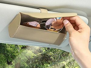 Accmor Sunglasses Holder for Car Sun Visor