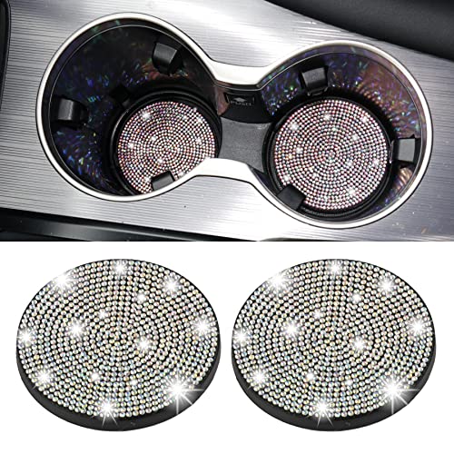 SINGARO Bling Cup Holder Coasters for Car SINGARO Bling Cup Holder Coasters for Car