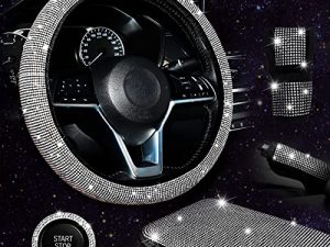Bling Car Accessories Set for Women
