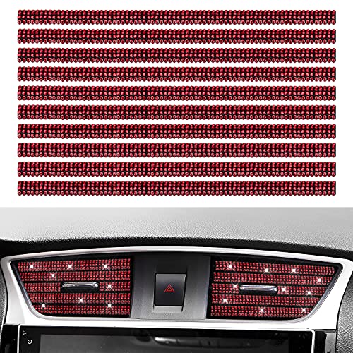10Pcs Bling Car Accessories Air Conditioner Vent Outlet Trim 10Pcs Bling Car Accessories Air Conditioner Vent Outlet Trim