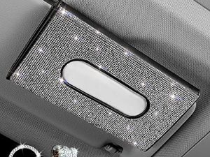 SoSickWithIt Bling Car Tissue Holder
