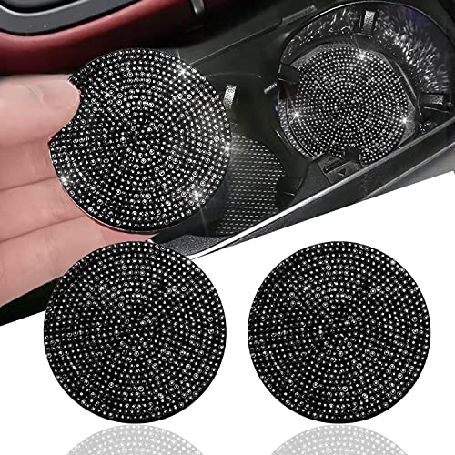 2pcs Bling Car Cup Holder Coaster 2pcs Bling Car Cup Holder Coaster