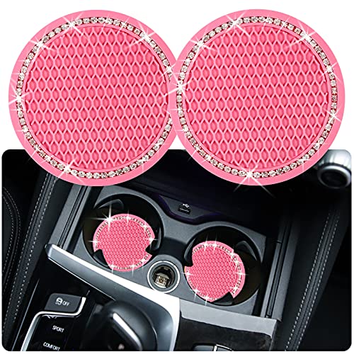 2PCS Bling Car Cup Coaster 2PCS Bling Car Cup Coaster