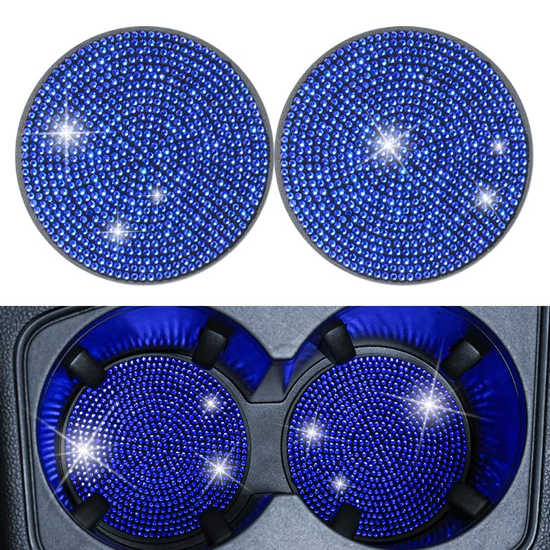 JOFUGOC Bling Car Cup Holder Coaster JOFUGOC Bling Car Cup Holder Coaster